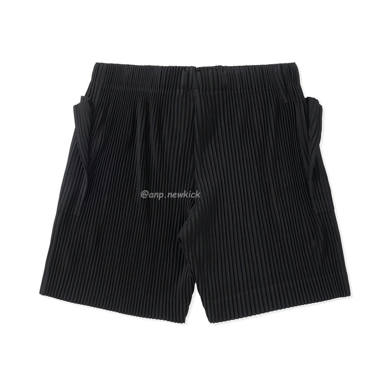 Homme Plissé Issey Miyake Flip Shorts Black Green (2) - newkick.vip